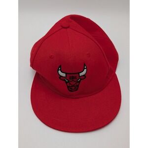 Chicago Bulls Red Snapback Hat Top Pro Sports NBA Basketball Fan Gear OSFM